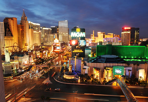 Skyline - Las Vegas, From Above 1